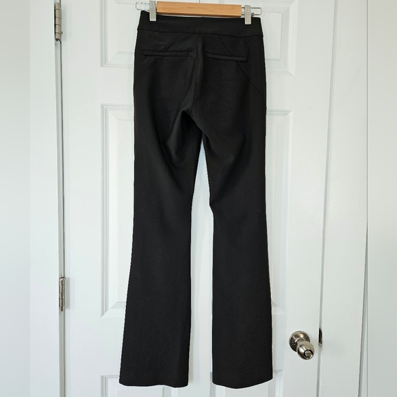 Athleta Stellar Flare Trouser Black Athleisure Stretch Pants NWT XS 0 - Picture 8 of 12